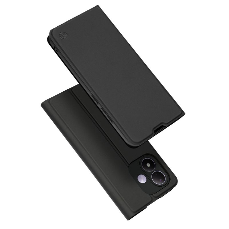 Husa pentru Xiaomi Redmi Note 17 4G / Redmi Note 17 5G - Techsuit Magskin Book - Black