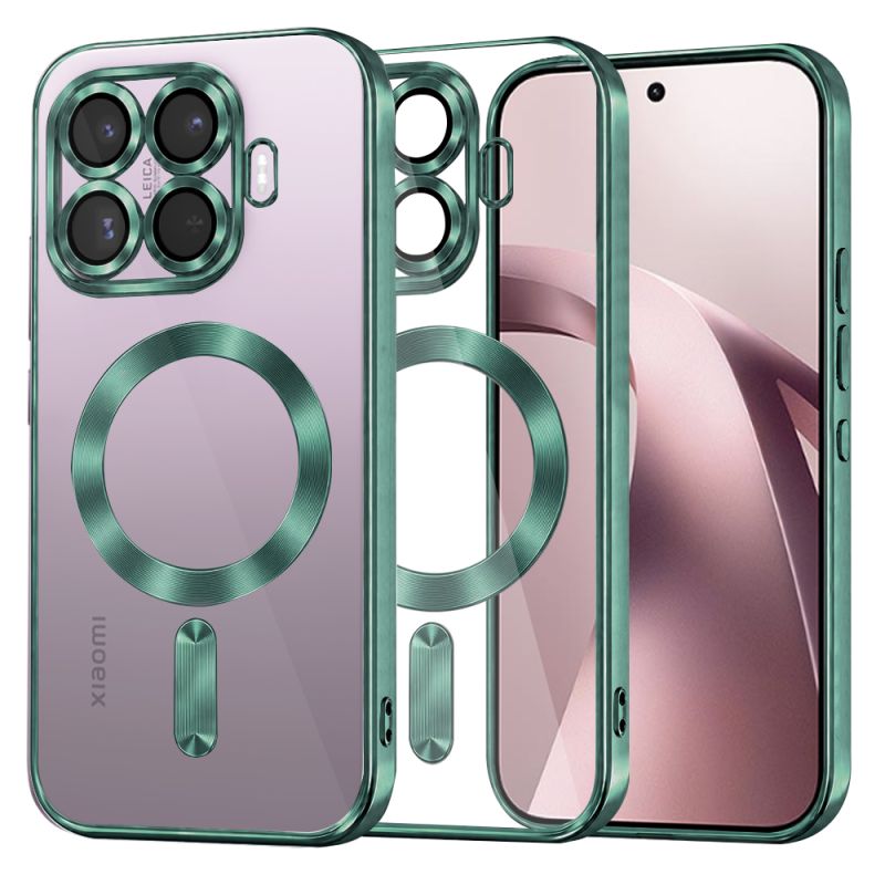 Husa pentru Xiaomi 17T - Techsuit Luxury Crystal MagSafe - Deep Green