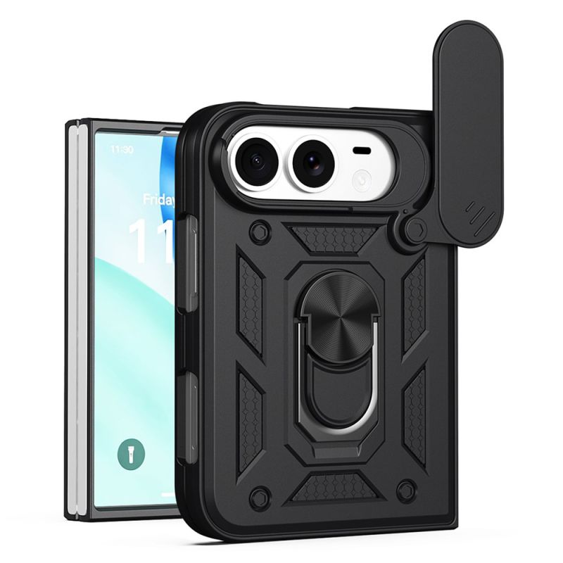 Husa pentru iPhone Duo - Techsuit CamShield Series - Black