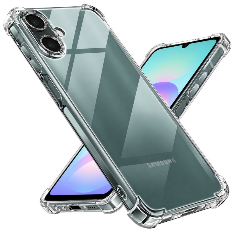 Husa pentru Samsung Galaxy A08 4G / A07 5G - Techsuit Shockproof Clear Silicone - Clear