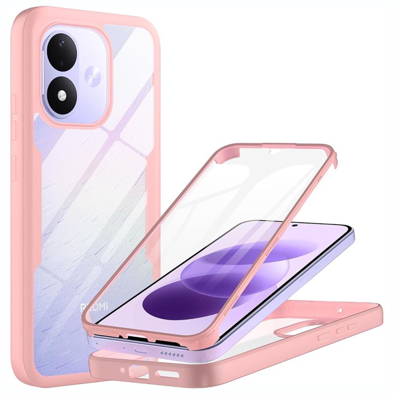 Husa pentru Xiaomi Redmi Note 17 4G / Redmi Note 17 5G + Folie - Techsuit ColorVerse 360 Series - Pink