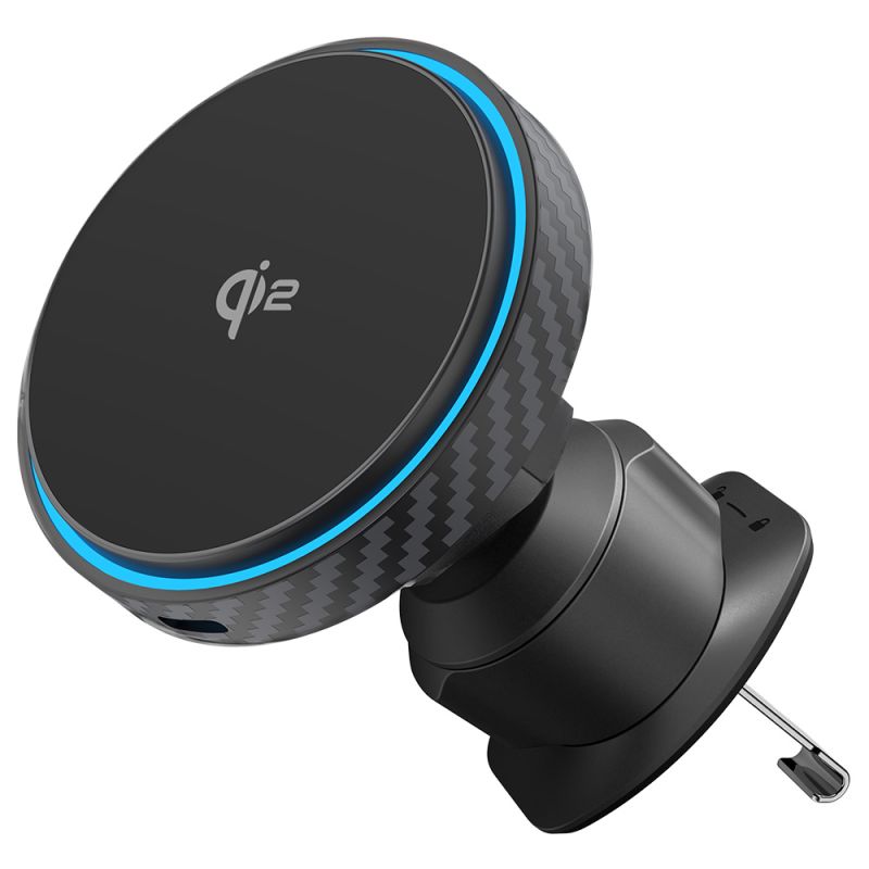 Suport pentru Grila de Ventilatie cu Alimentare Wireless, 15W - Proove (WHGC15010001) - Black