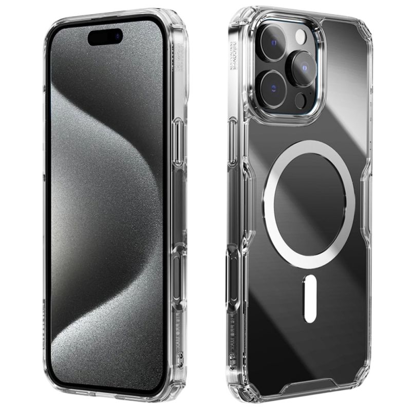 Husa pentru iPhone 16 Pro Max - Nillkin Nature TPU Pro MagSafe Case - Transparent