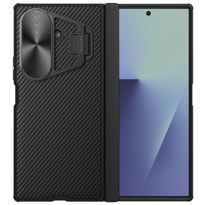 Husa pentru Samsung Galaxy Z Fold7 - Nillkin CamShield Prop Magnetic Case (Metal Lens Cover Version) - Black