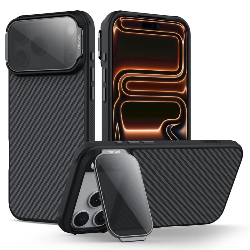 Husa pentru iPhone 18 Pro Max / iPhone 17 Pro Max - Nillkin CarboProp Magnetic - Black