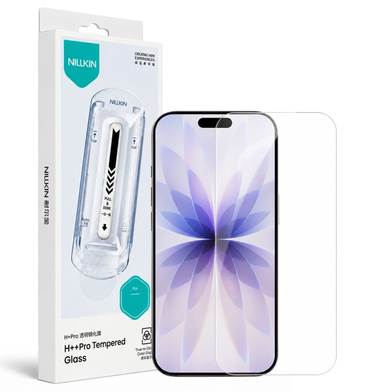 Folie pentru iPhone 17 - Nillkin H+Pro Anti-Explosion Glass cu Aplicator - Clear
