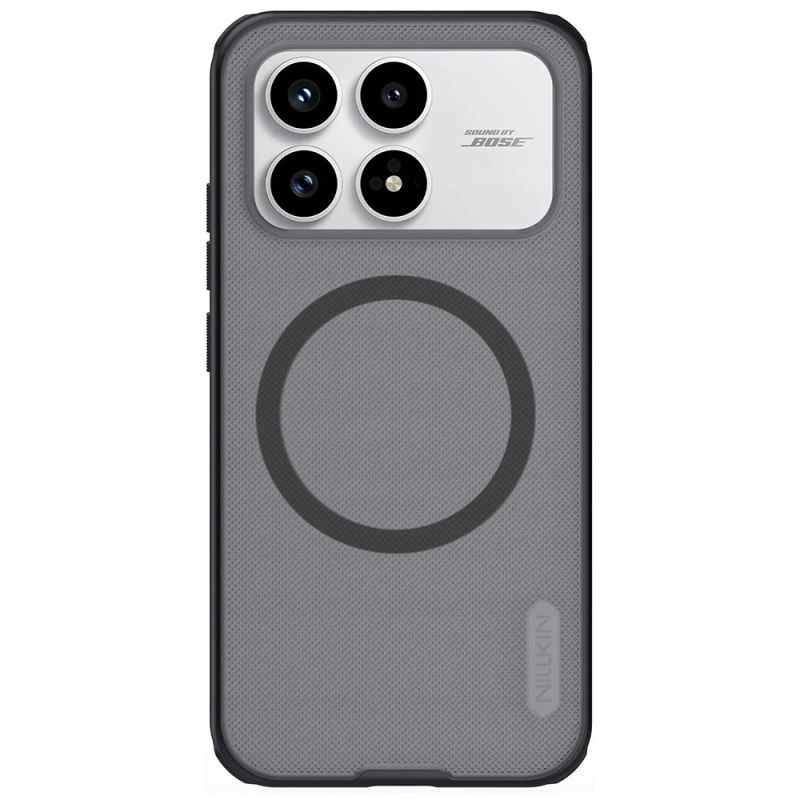 Husa pentru Xiaomi Poco F8 Pro - Nillkin Super Frosted Shield Pro Magnetic - Transparent Black