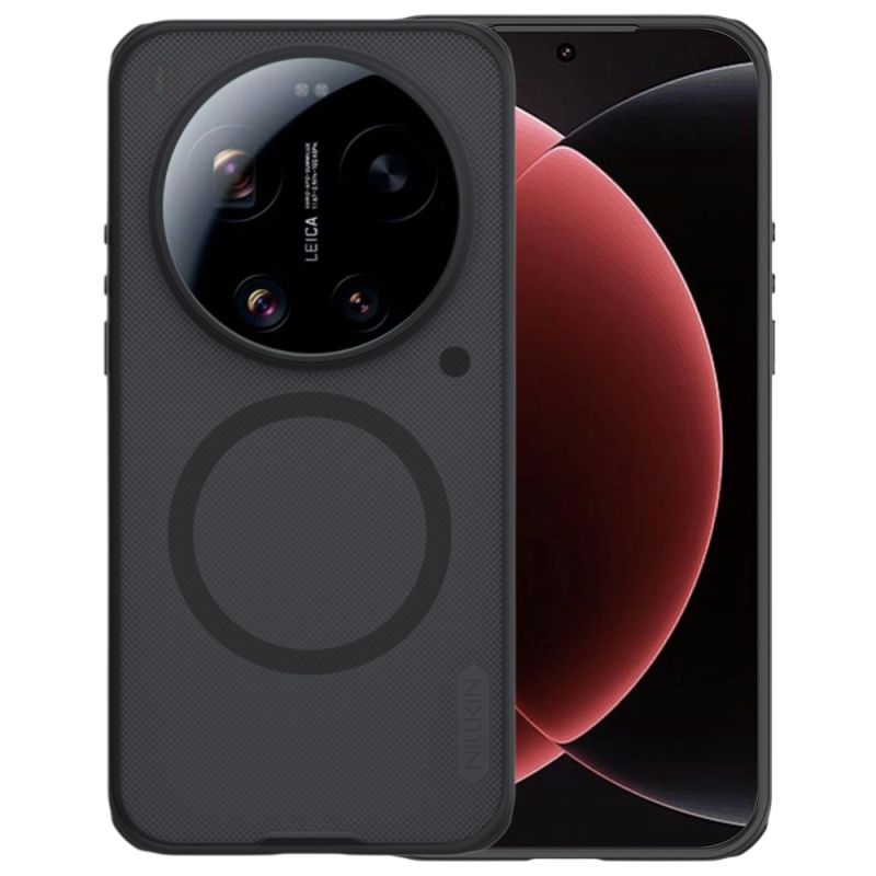 Husa pentru Xiaomi 17 Ultra - Nillkin Super Frosted Shield Pro Magnetic - Transparent Black