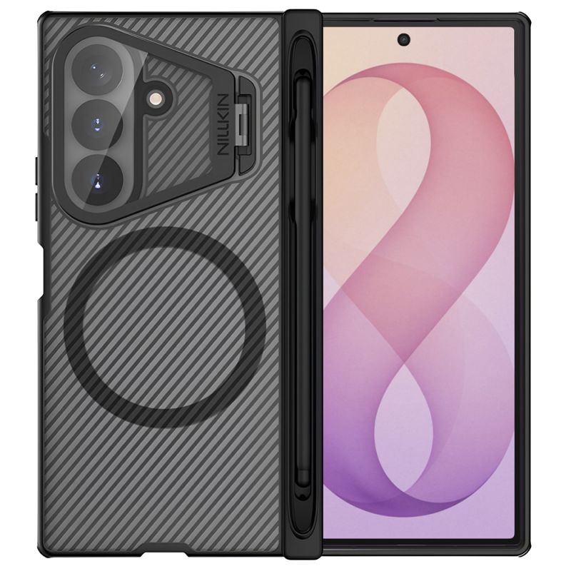 Husa pentru Samsung Galaxy Z Fold8 Ultra - Nillkin CamShield Pro Magnetic - Transparent Black