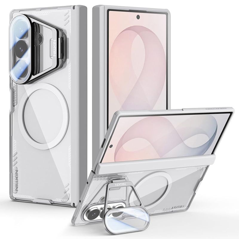Husa pentru Samsung Galaxy Z Fold8 Ultra - Nillkin Iceblade Prop Magnetic (with Camera Cutout) - Twilight Gray