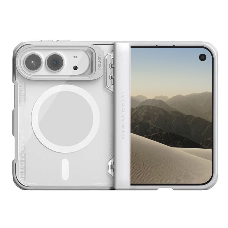 Husa pentru iPhone Duo - Nillkin Iceblade Prop Magnetic (with Transparent Black Lens Cover) - Gray