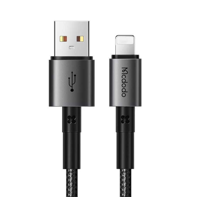 Cablu, Lightning la USB-A, 3A, 1.2m - Mcdodo (CA-3580) - Black
