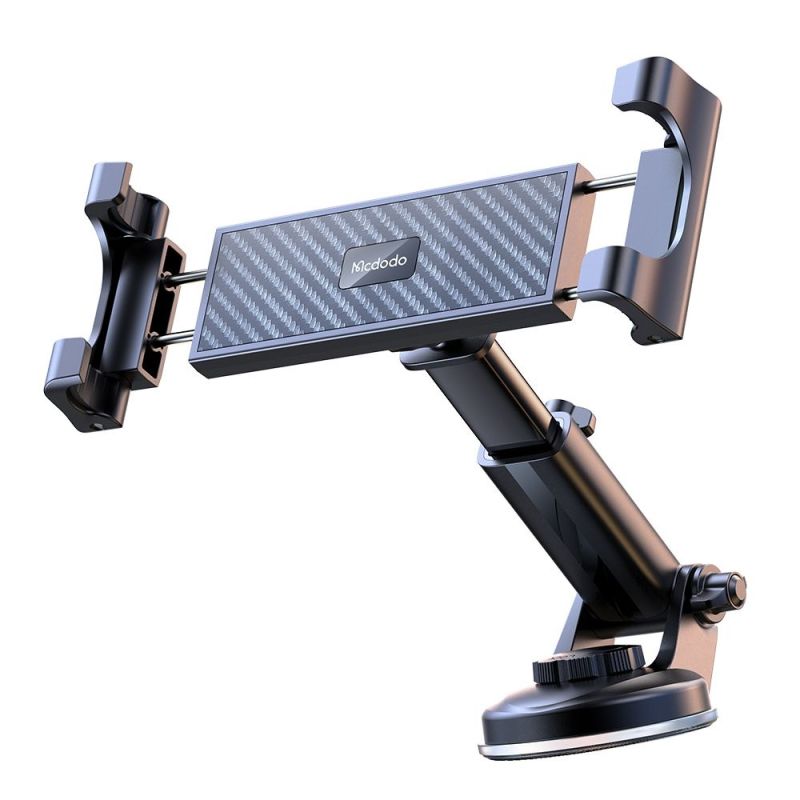 Suport pentru Panoul de Bord/Parbriz pentru Telefon/Tableta, Ajustabil, 4.7 - 12.9" - Mcdodo (CM-4310) - Black