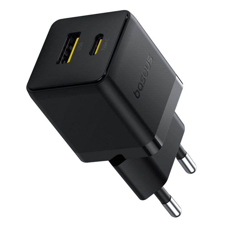 Incarcator EU USB, Type-C, 1m, 30W - Baseus Palm (P1011160A113-00) - Cluster Black