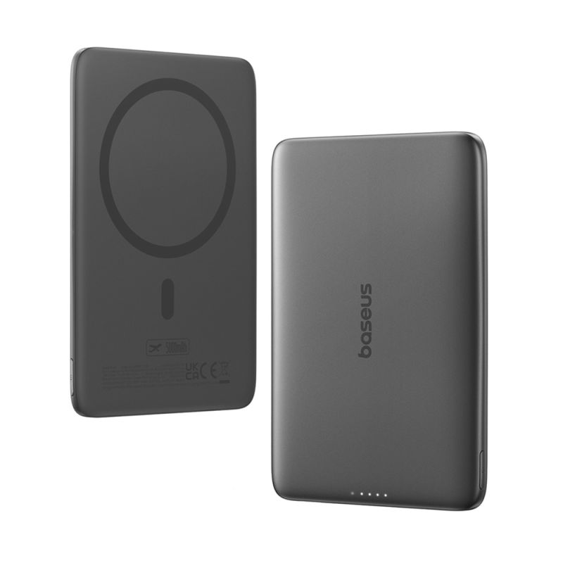 Acumulator Extern MagSafe, Type-C PD20, 5000mAh - Baseus PicoGo AM41 (P1007680C123-00) - Black