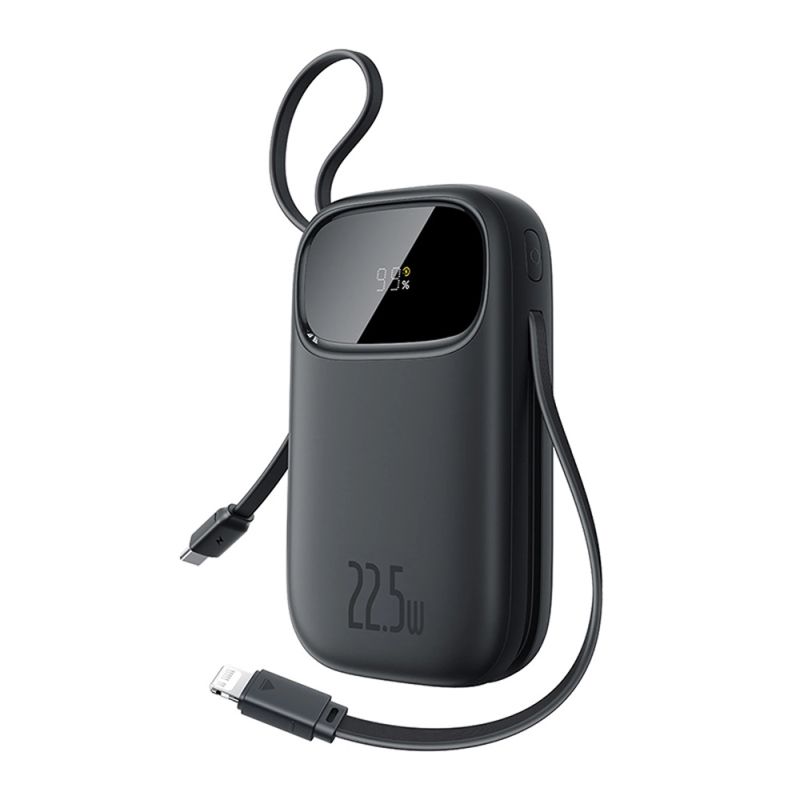 Acumulator Extern, 22.5W, 10.000mAh, Ecran Digital - Baseus EnerFill FC31 (P10082106123-00) - Black