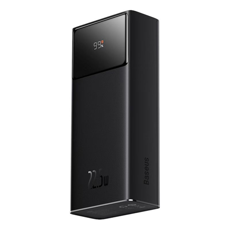 Acumulator Extern, Type-C, 2x USB-A, 30000mAh, 22.5W, QC + PD - Baseus EnerFill FP41 (E0027K00) - Black