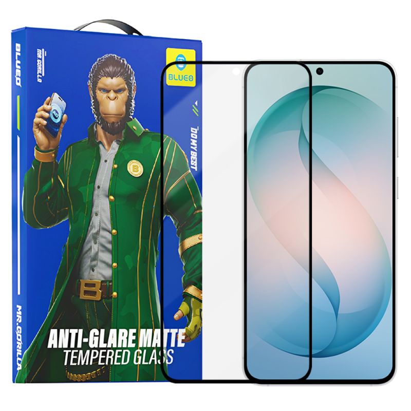 Folie pentru Samsung Galaxy S26 Plus - Blueo Anti-Glare Matte Glass - Black