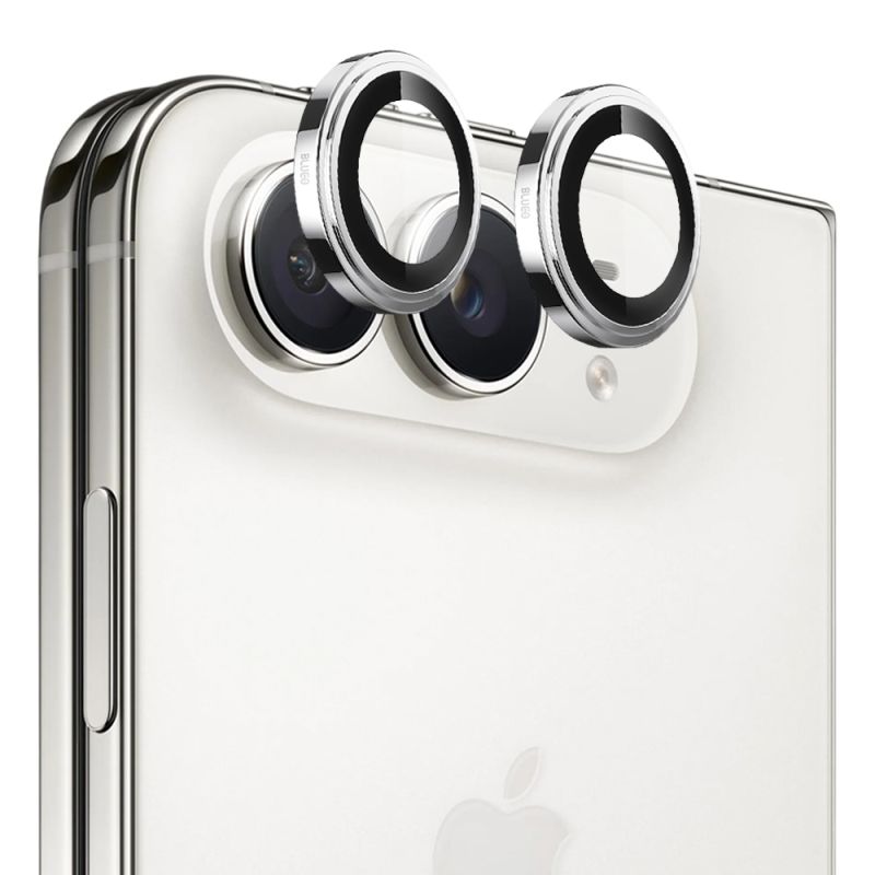 Folie pentru iPhone Duo - Blueo Sapphire Crystal Original Lens Glass - Silver