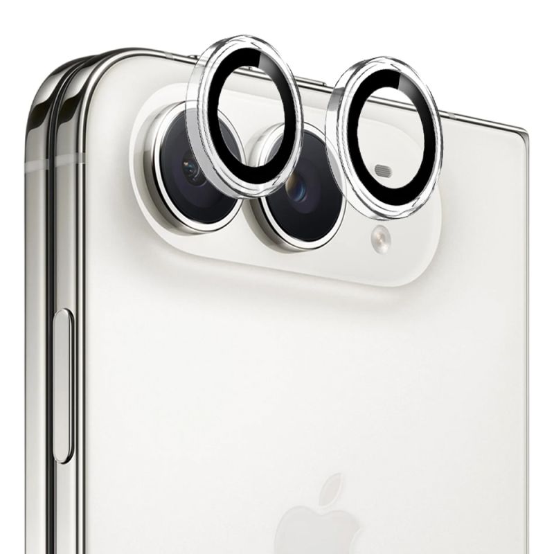 Folie pentru iPhone Duo - Blueo Original Metal Frame Lens Glass - Clear
