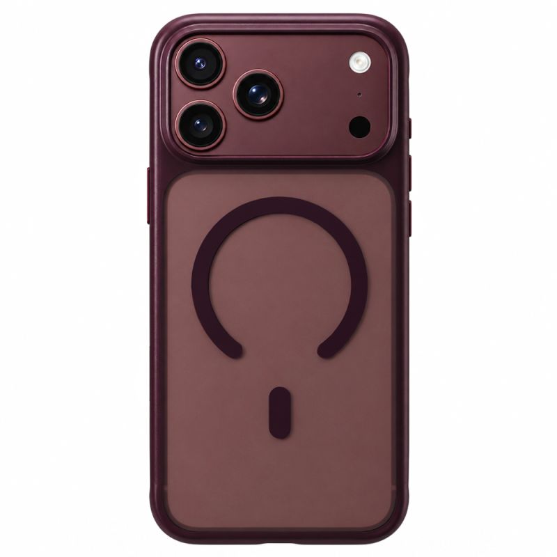 Husa pentru iPhone 18 Pro Max / iPhone 17 Pro Max - Blueo APE Anti-Drop MagSafe Series - Cherry