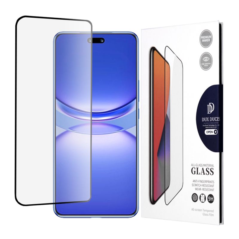 Folie pentru Huawei nova 12 Pro - Dux Ducis Tempered Glass - Black