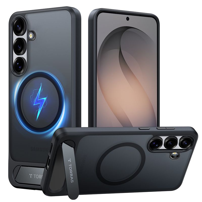 Husa pentru Samsung Galaxy S26 - Torras Pstand - Black