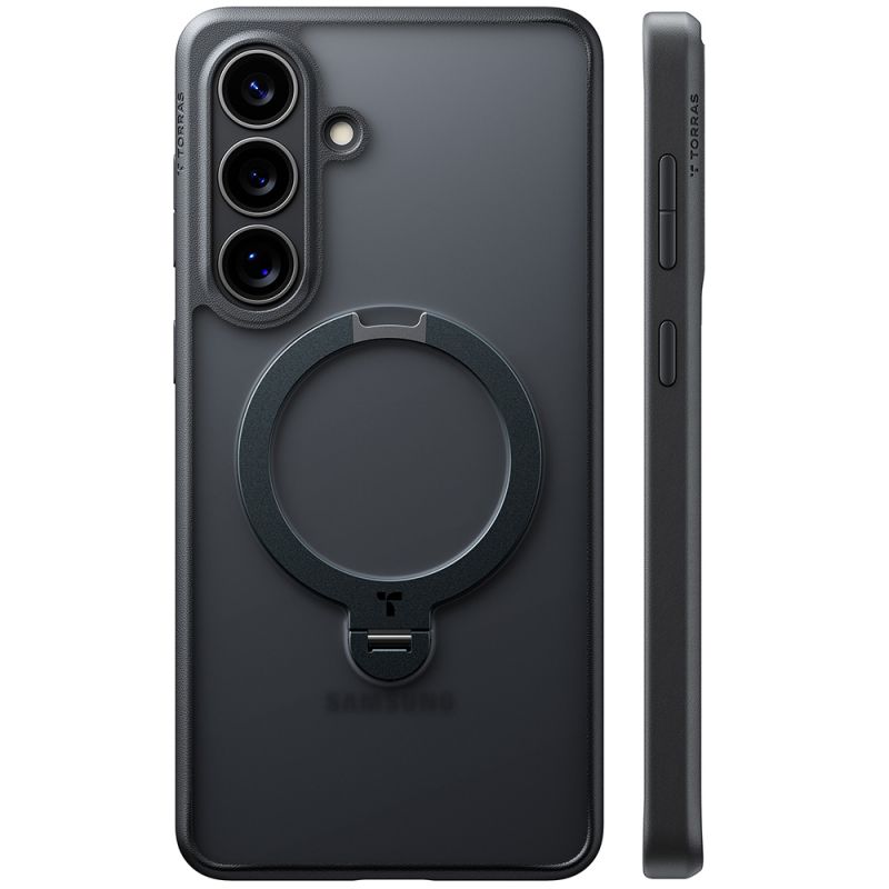 Husa pentru Samsung Galaxy S26 Plus - Torras Ostand Spin Series - Black