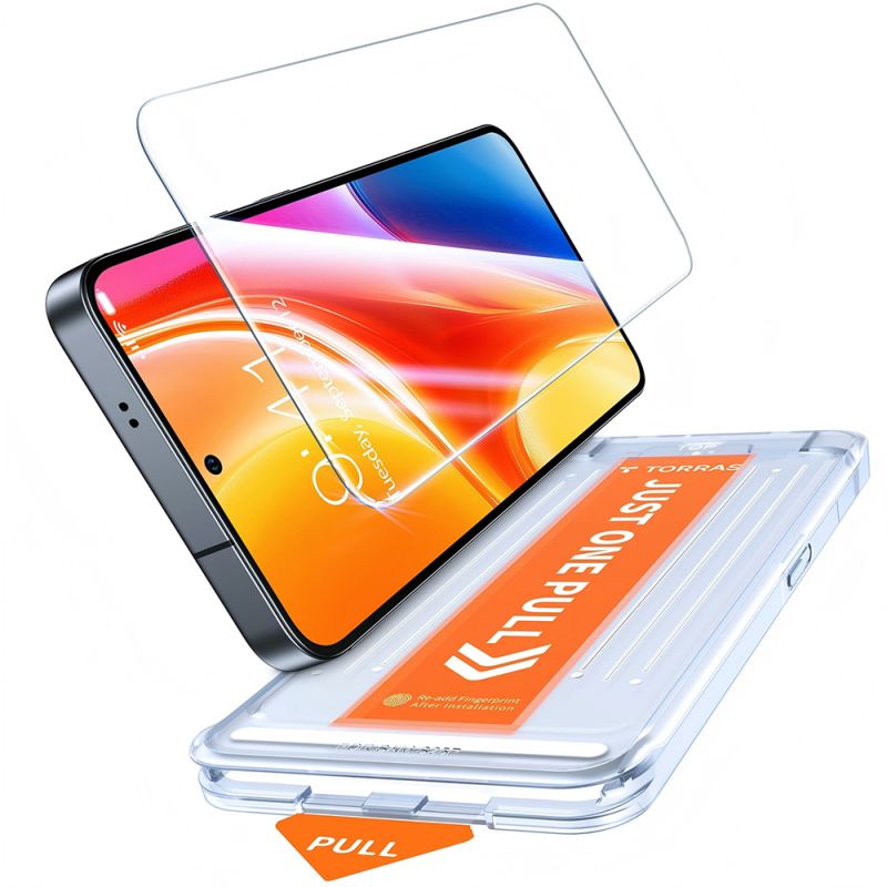 Folie pentru Samsung Galaxy S26 - Torras GlassGo Install Master - Clear