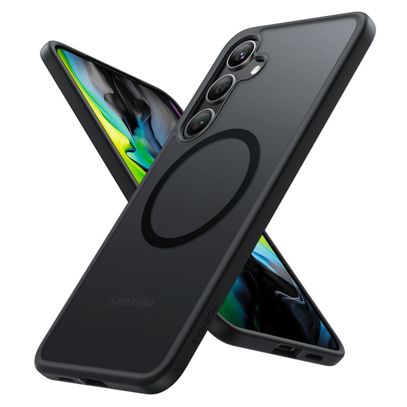 Husa pentru Samsung Galaxy S24 Plus - Torras Guardian Magnetic Series - Black