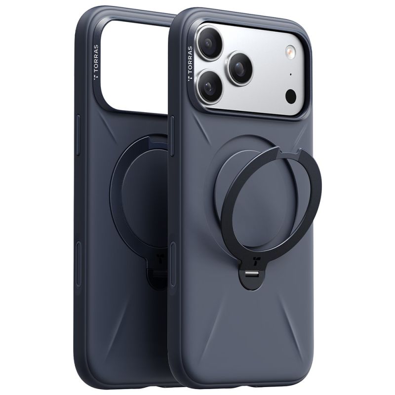 Husa pentru iPhone 17 Pro - Torras QPRO Silicone Series - Navy Blue