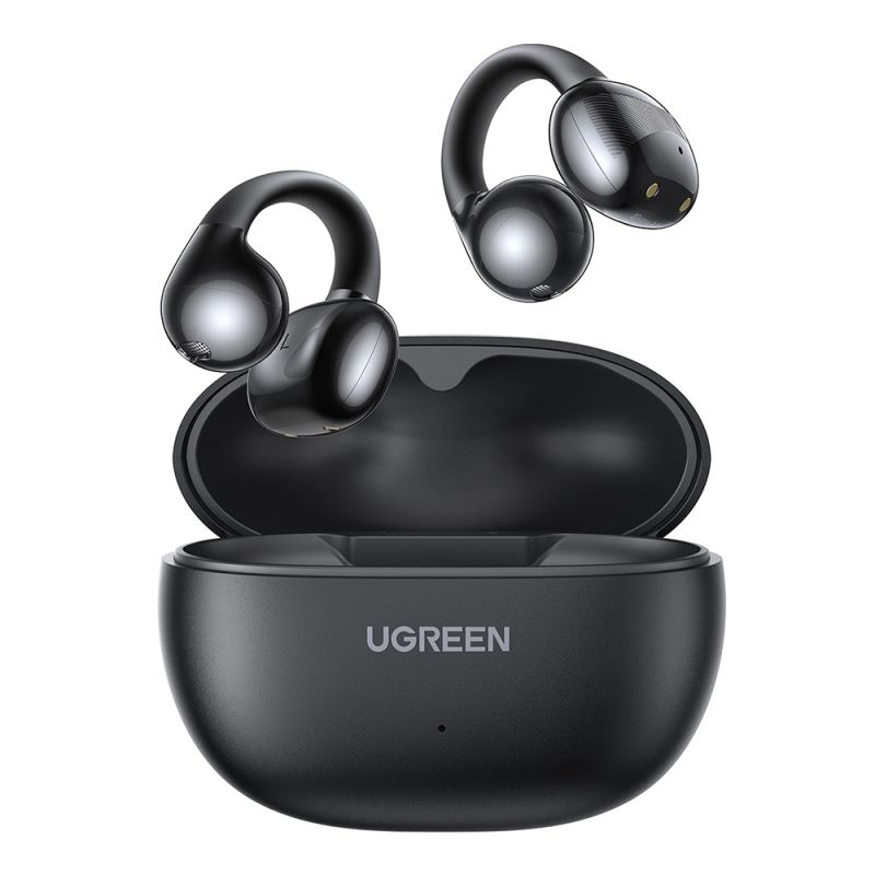 Casti Bluetooth 5.4 cu Microfon Noise Cancelling, IPX5 Waterproof, Smart Touch Control - Ugreen HiTune S3 True WS209 (45785) - Black