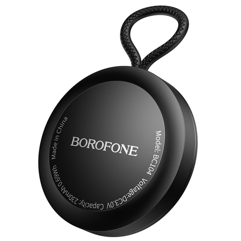 Tracker, Apple "Find My", Durata de Utilizare a Bateriei de Pana la 12 Luni - Borofone Intelligent (BC104) - Black
