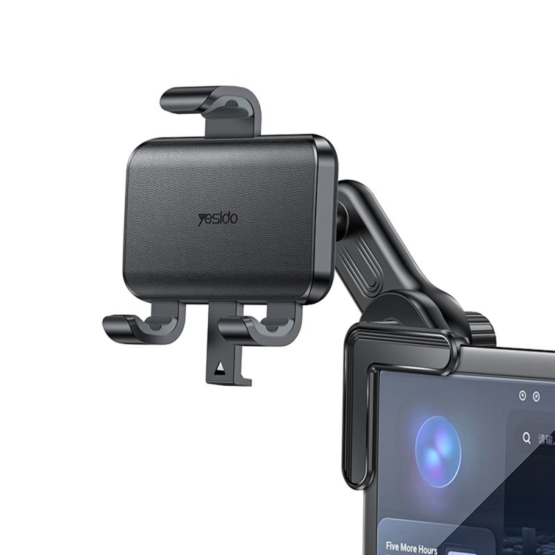 Suport Masina pentru Telefon, Prindere de Consola, 360° - Yesido (C250) - Black