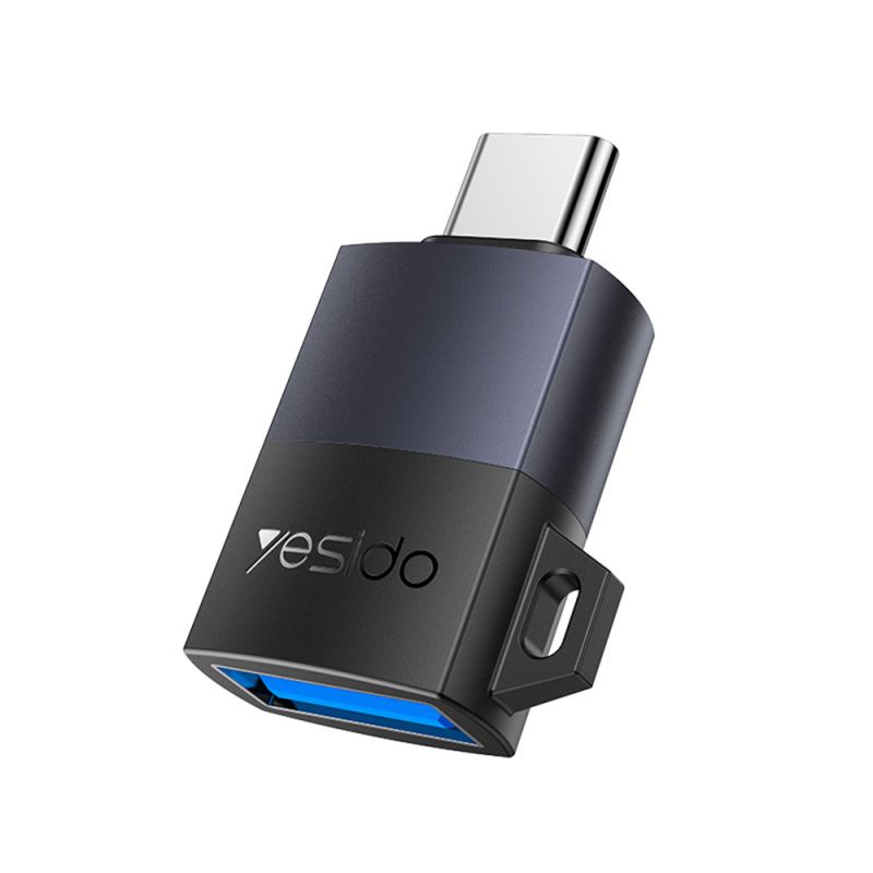 Adaptor USB-C la USB cu Functia OTG - Yesido (GS31) - Grey