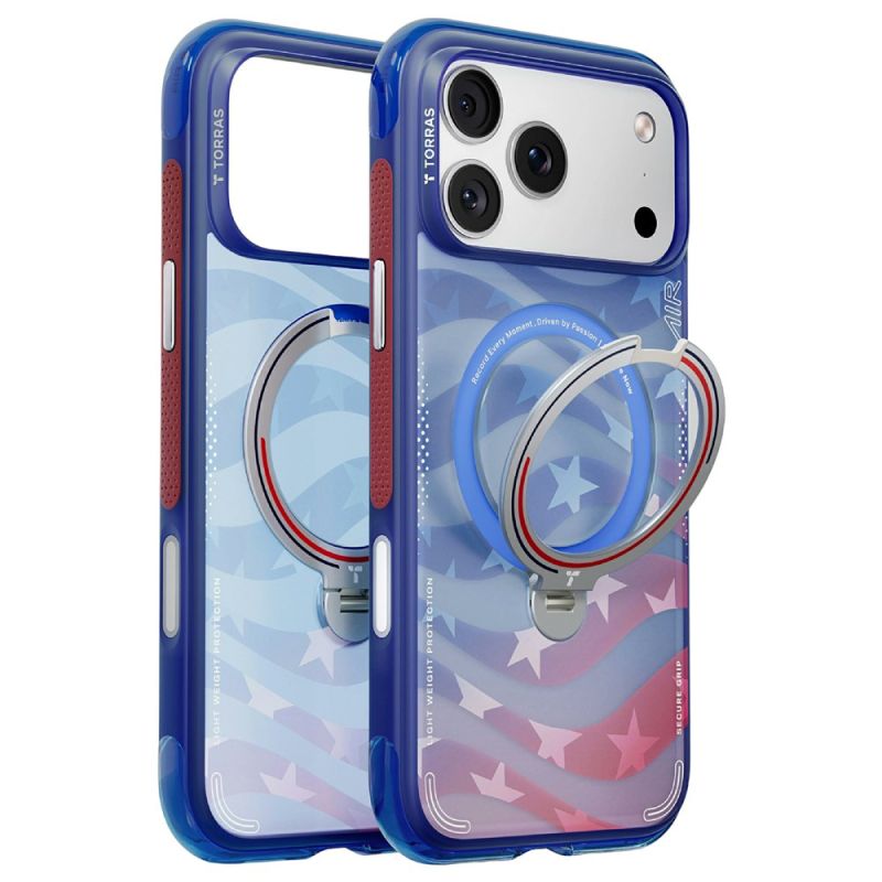 Husa pentru iPhone 17 Pro / iPhone 18 Pro - Torras Ostand Q3 Air Football Series - Starlight
