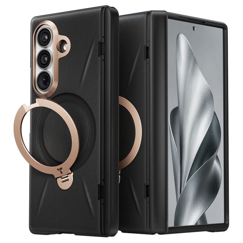 Husa pentru Samsung Galaxy Z Fold8 Ultra - Torras QPRO Leather Series - Black