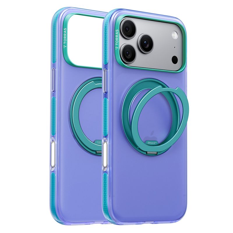 Husa pentru iPhone 18 Pro Max / iPhone 17 Pro Max - Torras Ostand O3 Hue - Indigo Blue
