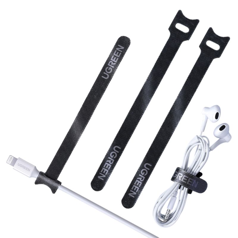 Organizator pentru Cabluri, Travel Managament, 20 Bucati - Ugreen LP401 (20245P20) - Black