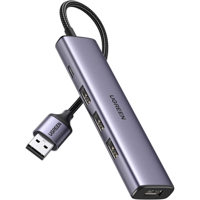 Dock USB la Type-C, 4x USB, 5Gbps - Ugreen CM473 (20805) - Grey
