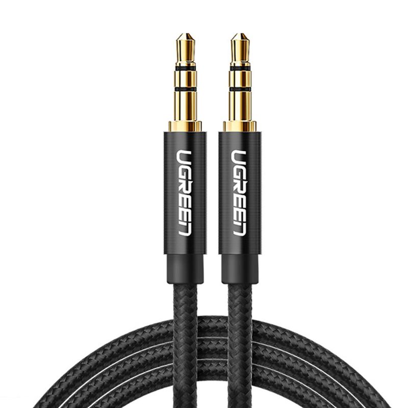 Cablu Audio Jack la Jack 2m - Ugreen AV112 (50363) - Black