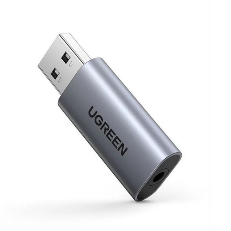 Adaptor Audio USB la Jack - Ugreen CM383 (80864) - Gray