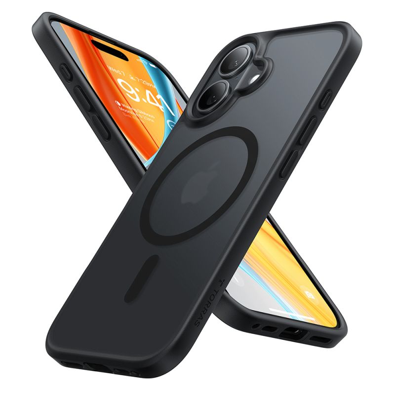 Husa pentru iPhone 16 Plus - Torras Guardian Magnetic Series - Black