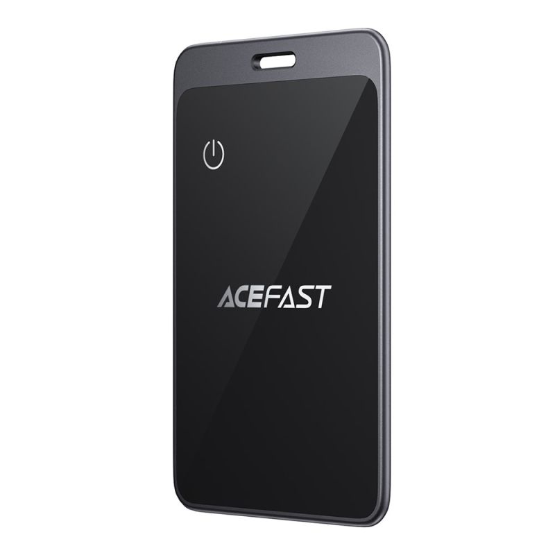 Localizator Tip Card, iOS, Bluetooth, IP68 - Acefast (S3) - Metal Gray