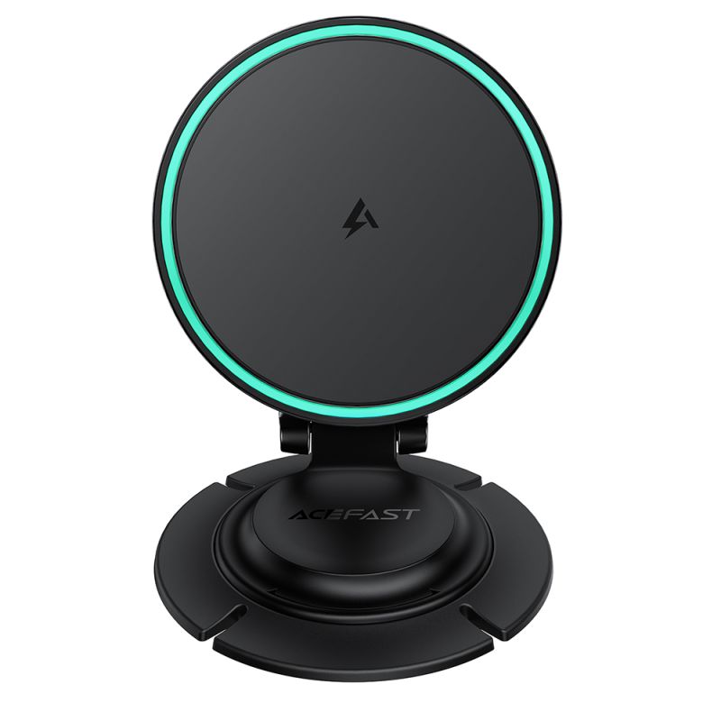Suport Bord pentru Telefon, 15W, LED - Acefast (D65) - Black