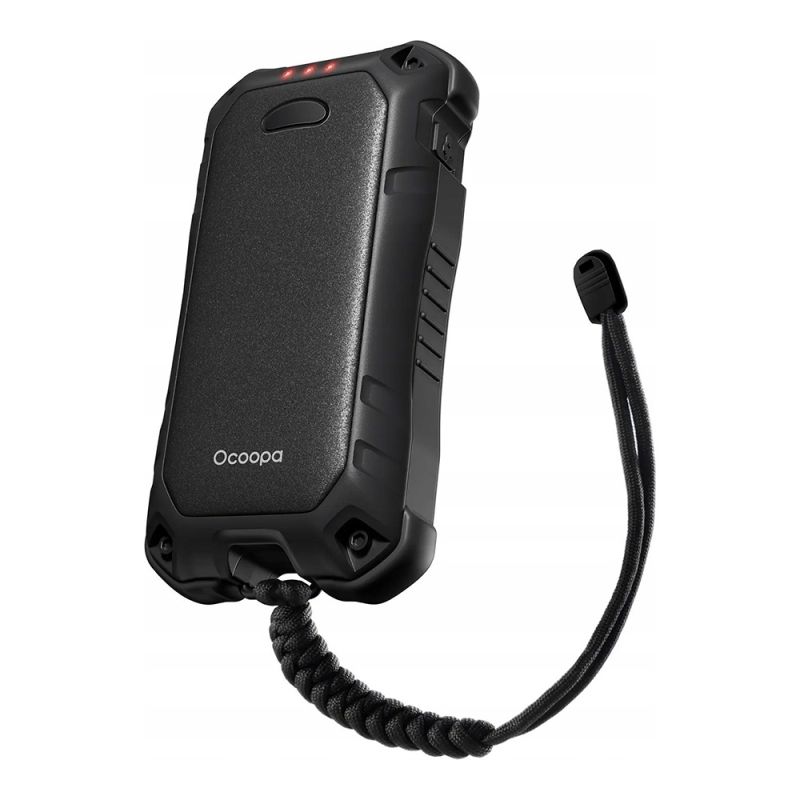 Hand Warmer Reincarcabil cu Baterie Externa, Lanterna Type-C, 2x 5000mAh - Ocoopa UT4 Extreme (UT3201-BK-BK) - Black