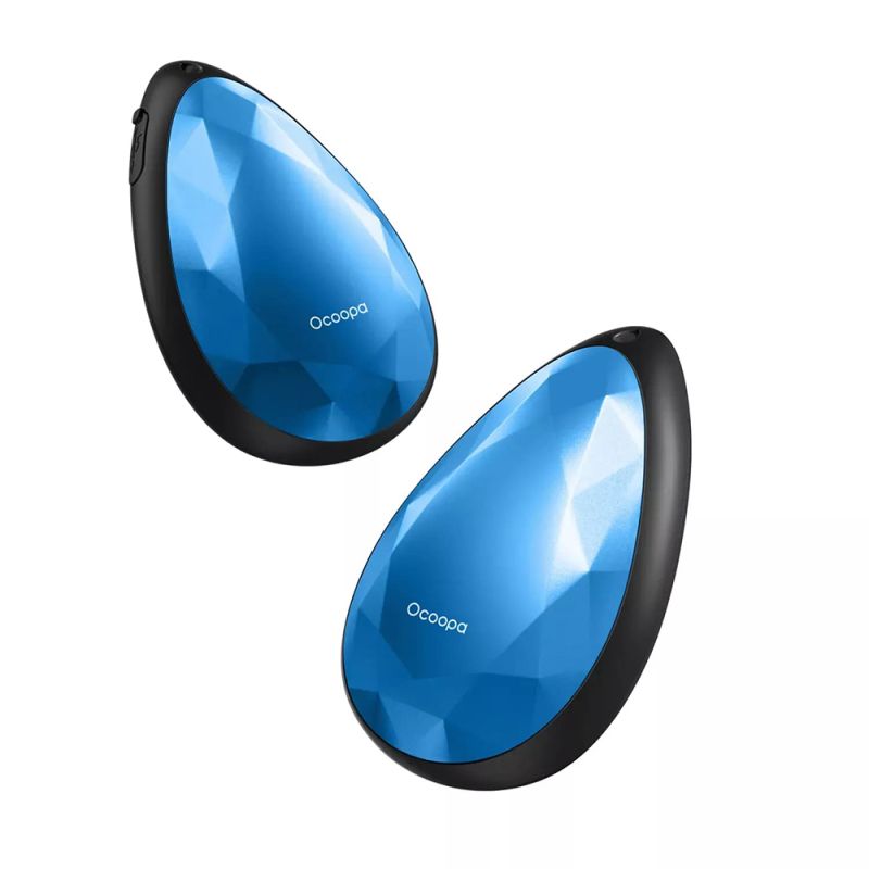 Incalzitoare pentru Maini, Type-C, Caldura Ajustabila, Design Magnetic, IP34, 2x 2000mAh - Ocoopa (UT3041-BLUE) - Blue