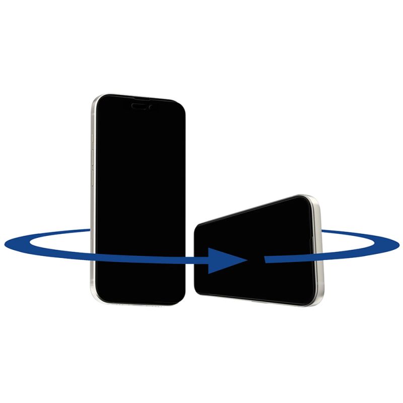 Folie pentru iPhone 14 Pro Max - ANANK 2.5D 360° Privacy Screen Protector - Black