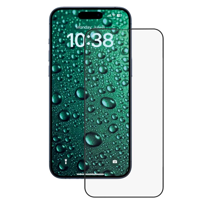 Folie pentru iPhone 17 - ANANK 3D Invisible 5X Reinforced Edge to Edge - Black