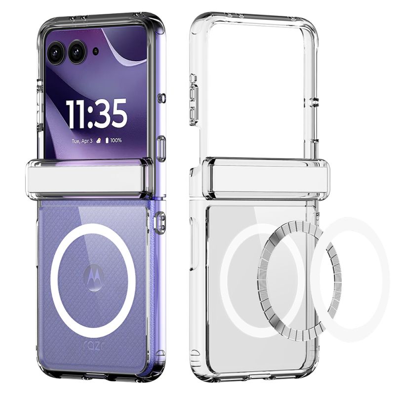 Husa pentru Motorola Razr 70 / Razr 60 / Razr 50 - Dux Ducis Clin Magnetic Series - Clear